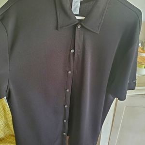 Calvin Klein Jeans Men's black shirt XL